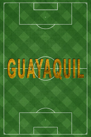 Guayaquil Tourism and travel, white backgroundの写真素材