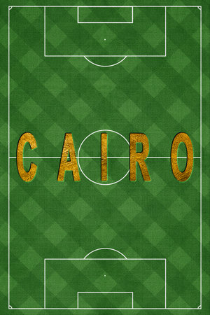 Cairo Tourism and travel, white backgroundの写真素材