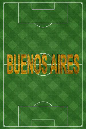 Buenos Aires Tourism and travel, white backgroundの写真素材
