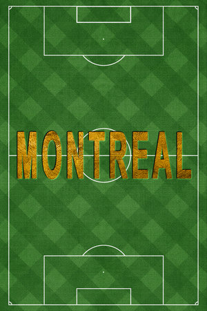 Montreal Tourism and travel, white backgroundの写真素材