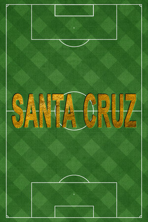 Santa Cruz Tourism and travel, white backgroundの写真素材
