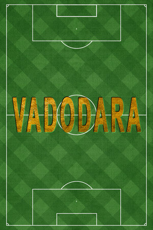 Vadodara Tourism and travel, white backgroundの写真素材