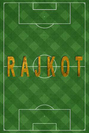 Rajkot Tourism and travel, white backgroundの写真素材
