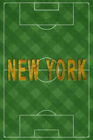 New York Tourism and travel, white backgroundの写真素材