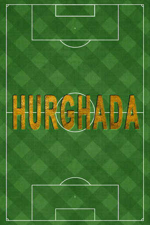 Hurghada Tourism and travel, white backgroundの写真素材