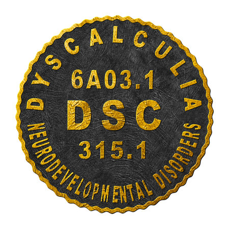 Dyscalculia, Neurodevelopmental Disorders Psychology Concept