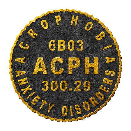 Acrophobia, Anxiety Disorders, Psychology Concept