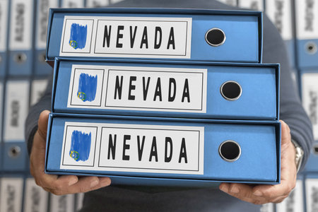 Nevada Administrative Files, Hands Holding Folders