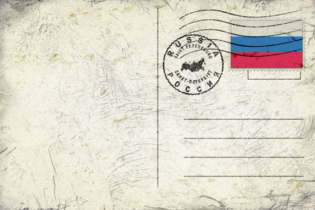 Russia Saint Petersburg Round Seal Map Designの写真素材