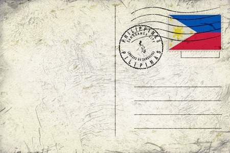 Philippines Zamboanga City Round Seal Map Designの写真素材