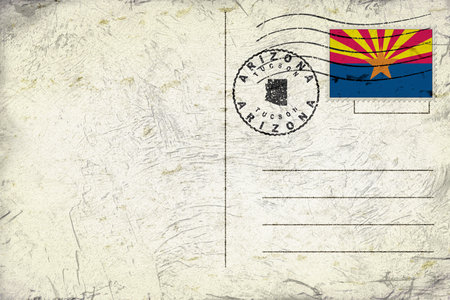 Arizona Tucson Round Seal Map Designの写真素材