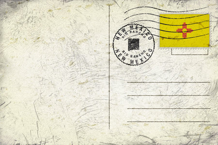 New Mexico Rio Rancho Round Seal Map Designの写真素材