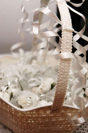 wedding basketの写真素材