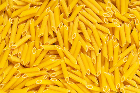 food background from texture of pasta closeupの写真素材