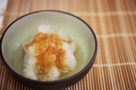 Grated radish favored in Japan