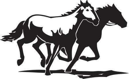 Horsesのイラスト素材