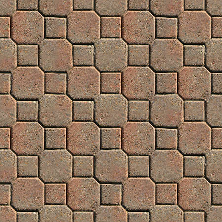 Pavers Seamless Texture Tileの写真素材