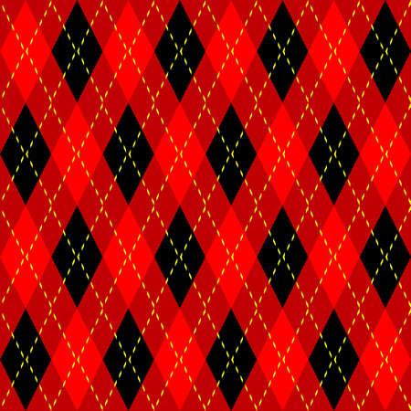 Argyle Fabric Seamless Texture Tileの写真素材