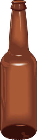 Beer Bottle Illustrationのイラスト素材