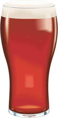 Brown Ale Illustrationのイラスト素材