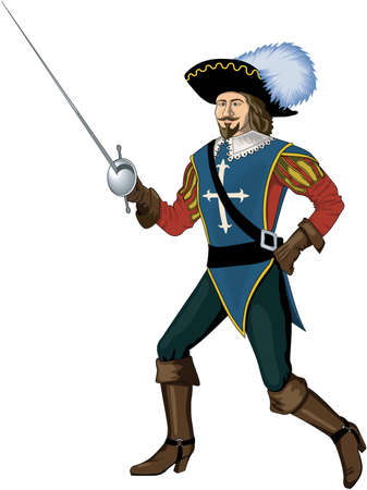 Cavalier Illustrationのイラスト素材