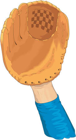 Baseball Glove Illustrationのイラスト素材