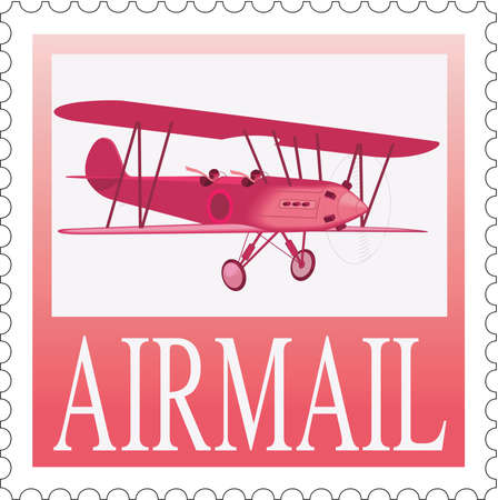 Postage Stamp Illustrationのイラスト素材