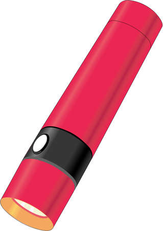 Flashlight Illustrationのイラスト素材