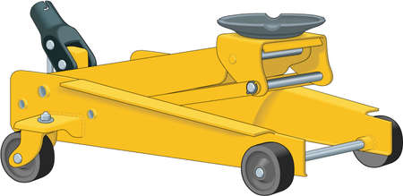 Floor Jack Illustrationのイラスト素材