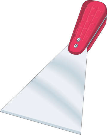 Putty Knife Illustrationのイラスト素材