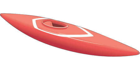 Kayak Illustrationのイラスト素材