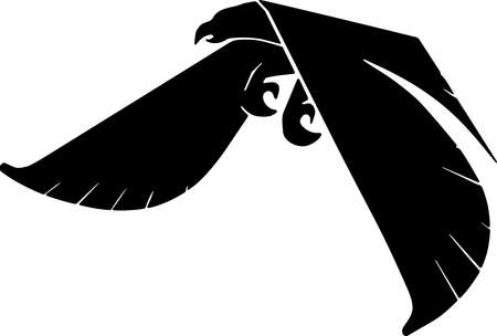 Eagle-Falcon symbol.のイラスト素材