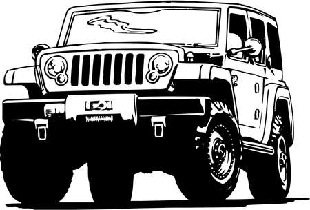 Truck Illustrationのイラスト素材
