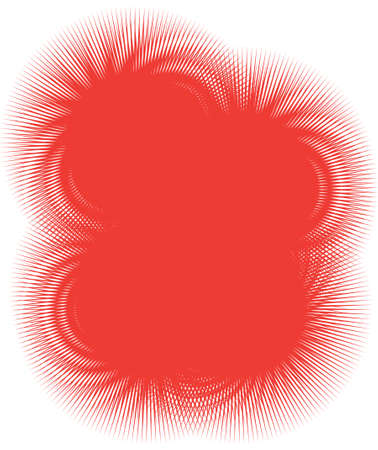 Sunburst Crosshatch Vector Backgroundのイラスト素材