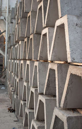 The warehouse drainage trays for plant productionの写真素材