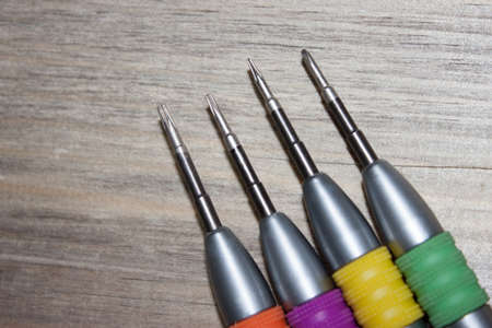 Small screwdriver to repair the equipmentの写真素材