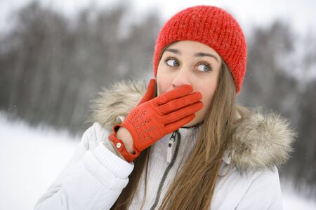 Winter fun の写真素材