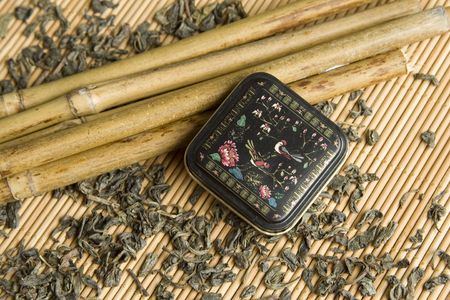 Tea in a Boxの写真素材