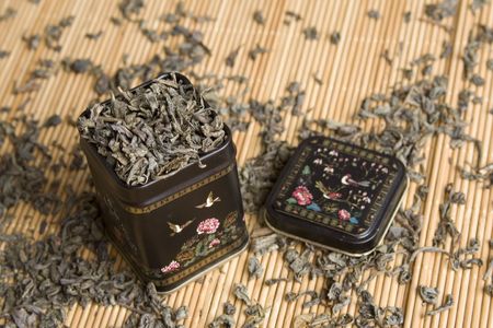 Tea in a Boxの写真素材