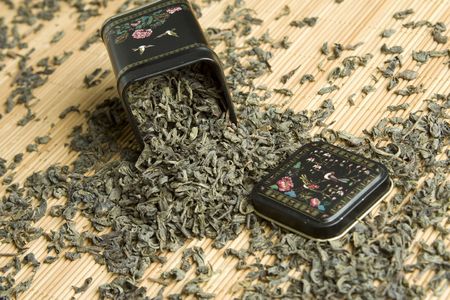 Tea in a Boxの写真素材