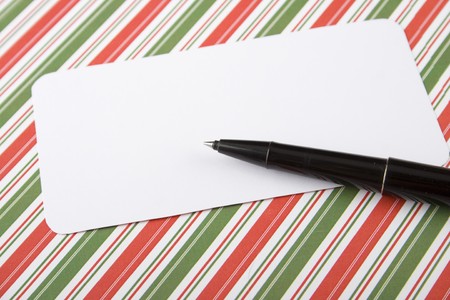 Christmas invitationの写真素材