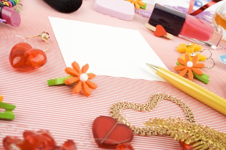 Background for female holidaysの写真素材