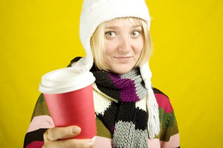 Coffee Girl の写真素材