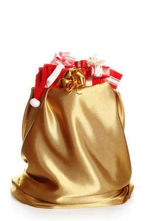 Ð¡hristmas sack full of presentsの写真素材