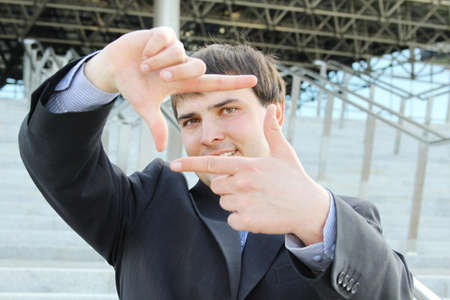 Focussingの写真素材