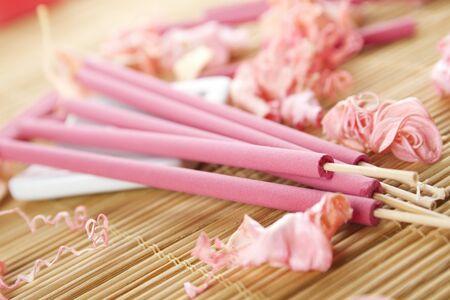 Arotatizirovannye sticksの写真素材