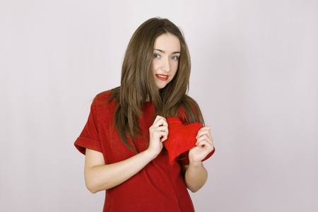 Giving loveの写真素材