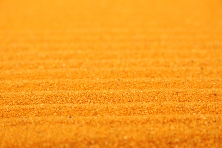 Close-up background of yellow sand の写真素材