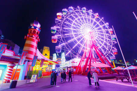 Ferris Wheel Sydneyのeditorial素材