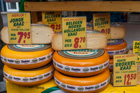 wheels of cheeseの写真素材